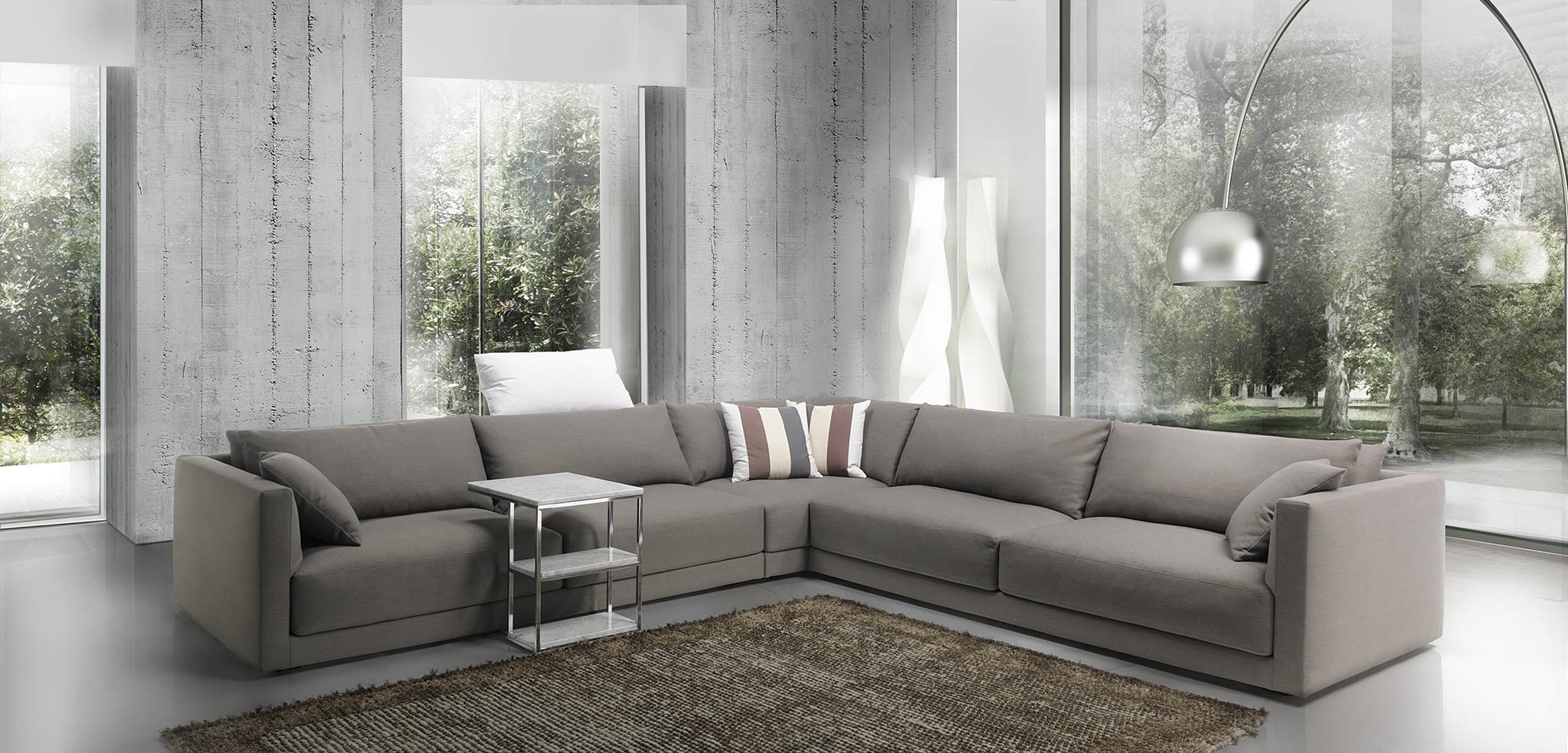  divano a Milano divano moderno alessia